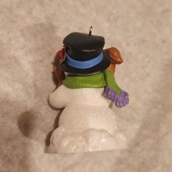 Snowman Squirrels Christmas Ornament - Picture 3 of 5